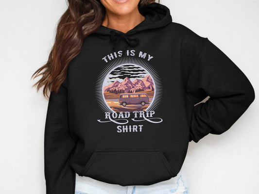 Road Trip Adventure Graphic Comfortable Hoodie - Design & Vybe