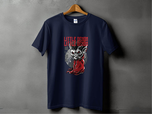 Little Demon Graphic Japanese Art Style T-Shirt - Design & Vybe