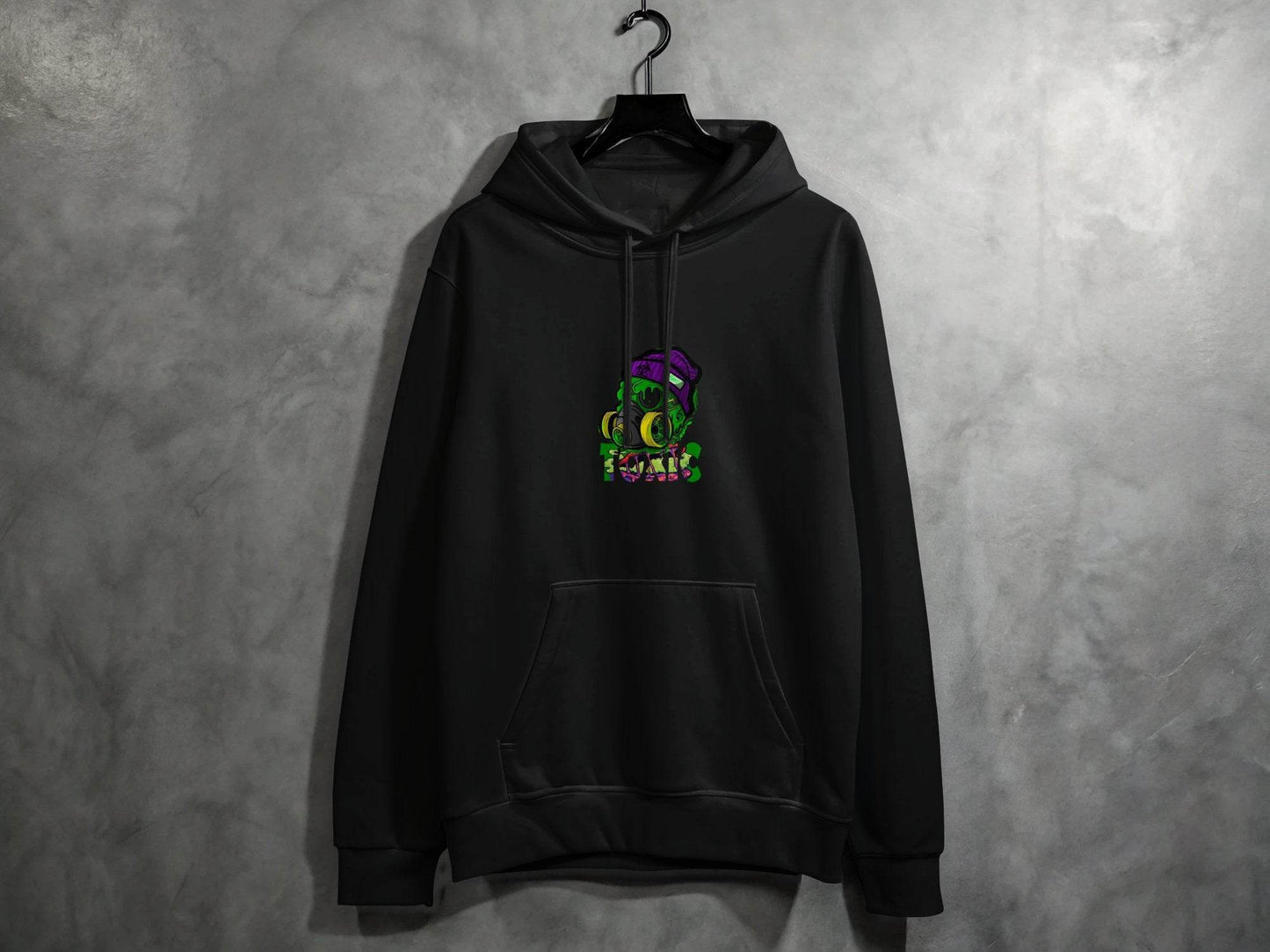 Toxic Waste Character Image Design Printed Graphic Hoodie - Design & Vybe