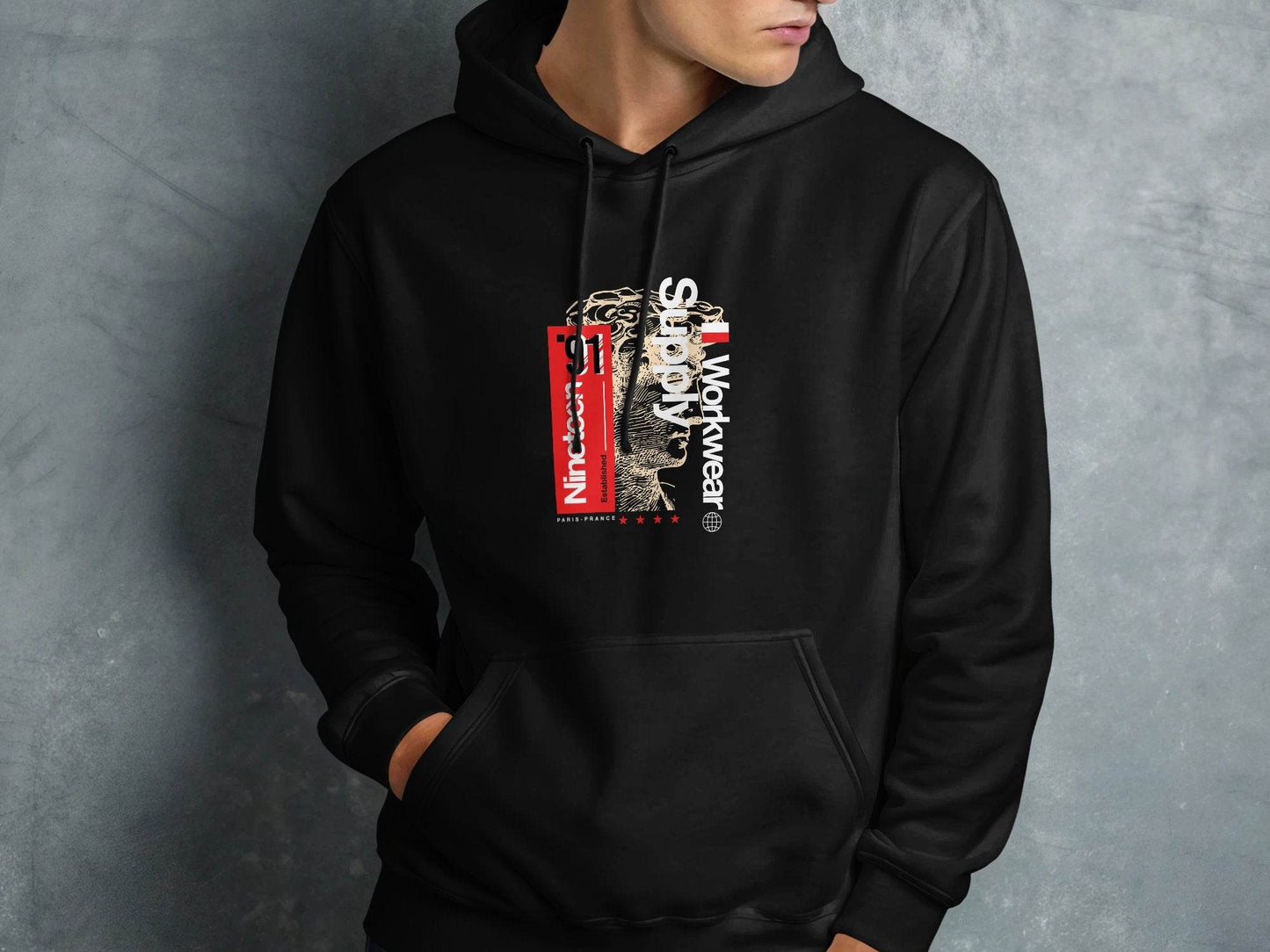 Nineteen Ninety One Paris Prance Worldly Solutions Hoodie - Design & Vybe