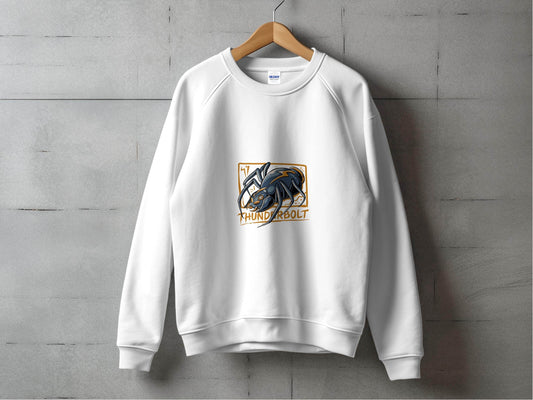 Thunderbolt Venomous Spider Design Cool Insect Image Sweater - Design & Vybe