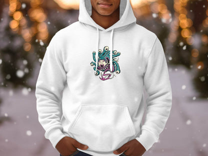 Eye Monster Colorful Fantasy Illustration Graphic Hoodie - Design & Vybe