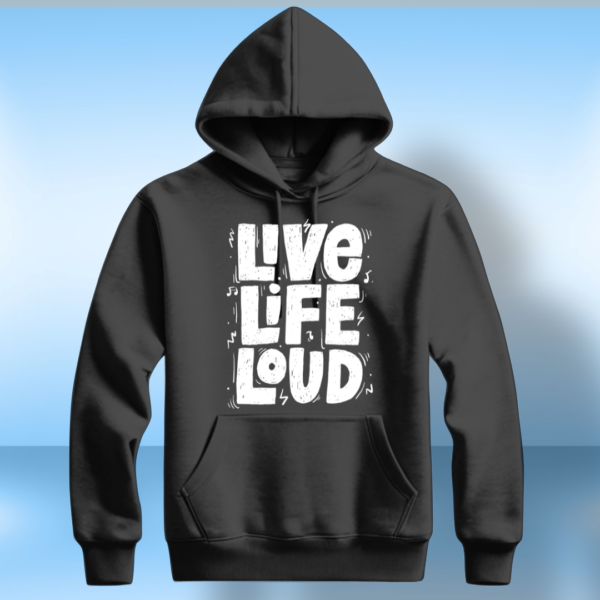 Live Life Loud T-shirt - Image 3