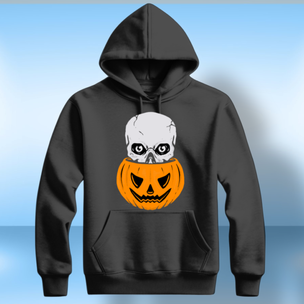 Skull inside the pumpkin T-shirt - Image 2