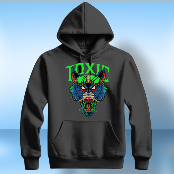 Toxic Tiger Face T-Shirt - Image 3