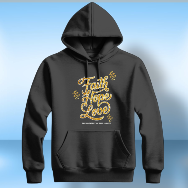 Faith Hope Love T-Shirt - Image 3