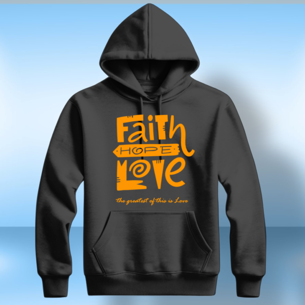 Faith Hope Love T-Shirt - Image 3