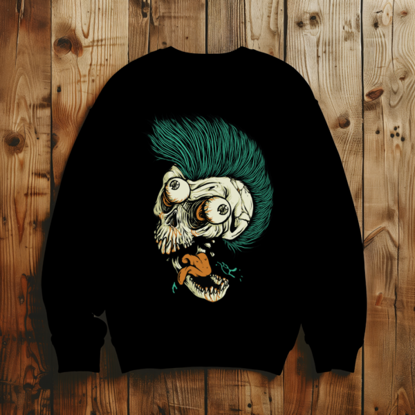 Laughing skull T-shirt - Image 3