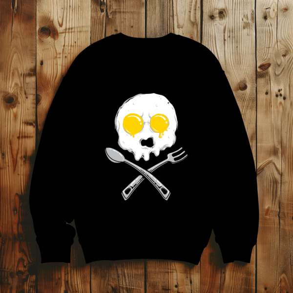 Skull Omlete T-shirt - Image 3