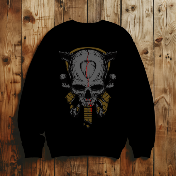 Skull with Guitar T-shirt - Image 3