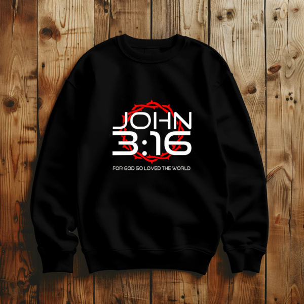 John 3:16 T-Shirt - Image 2