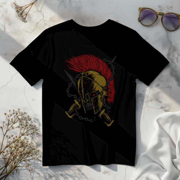 Skull Knight T-shirt - Image 4