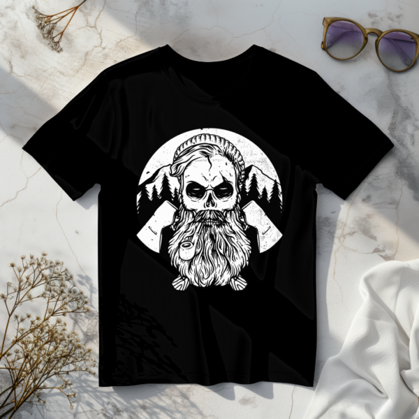 Skull Beardo T-shirt - Image 4