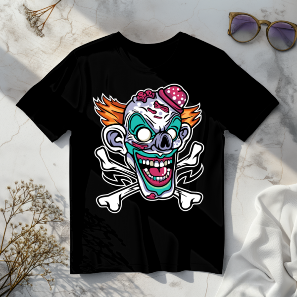 Skull Clown T-shirt - Image 4