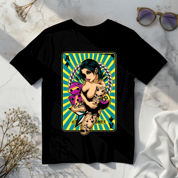 Tattoed Girl T-shirt - Image 2