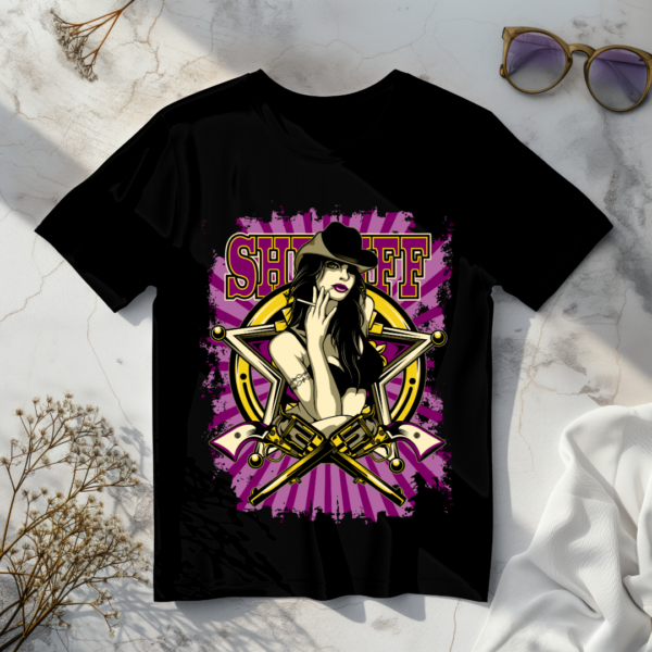 Woman With Guns T-Shirt