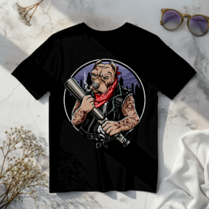 Hound Black t-shirt