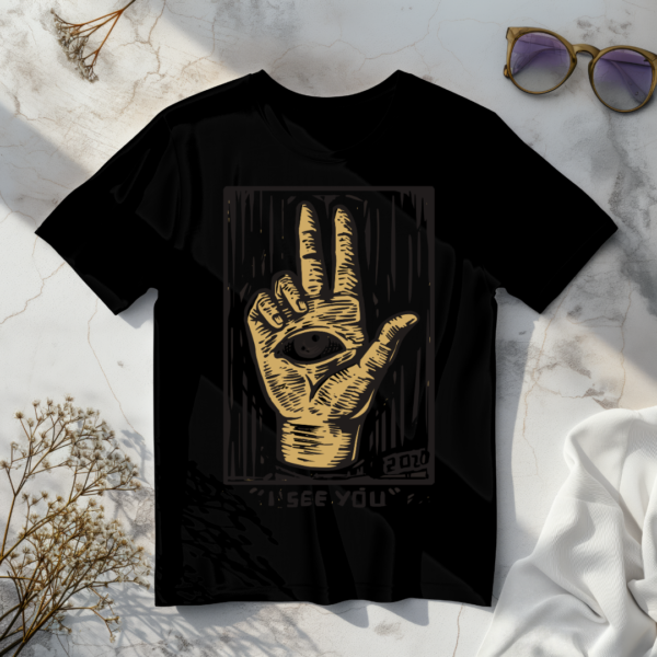 I see you in hand T-shirt - Image 6