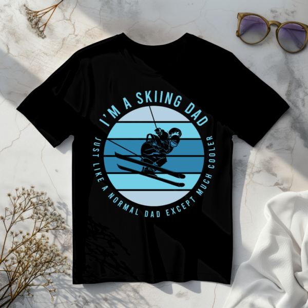 Im skiing dad T-shirt - Image 4