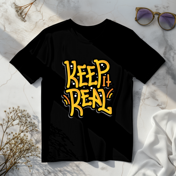 Keep it real T-shirt - Image 4