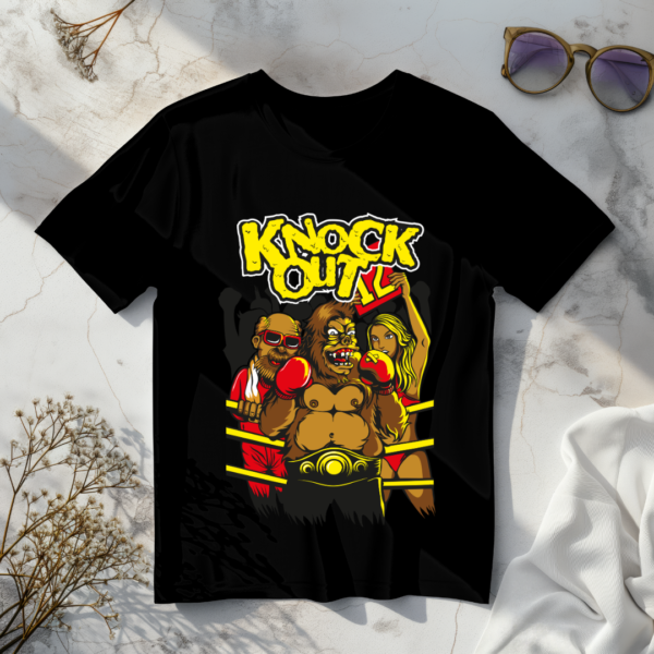 Knock out black t-shirt