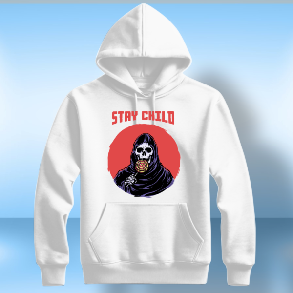 Stay child with grim reaper T-shirt - Image 3