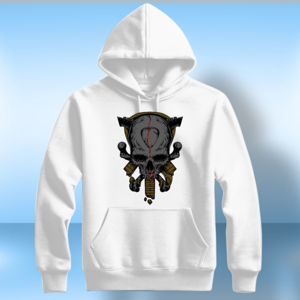 Skull with Guitar T-shirt - Image 5