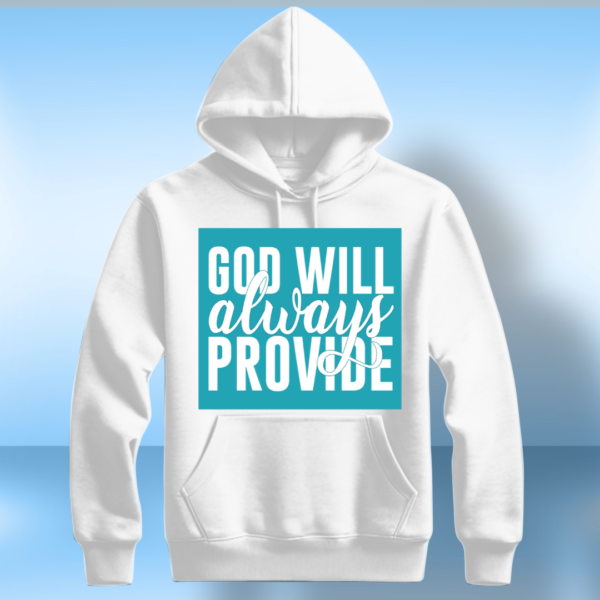 God Will Always Provide T-Shirt - Image 6