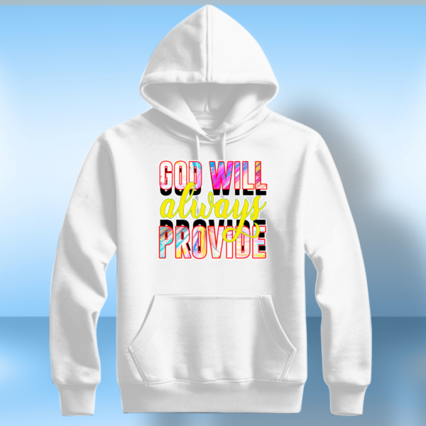 God Will Always Provide T-Shirt - Image 6