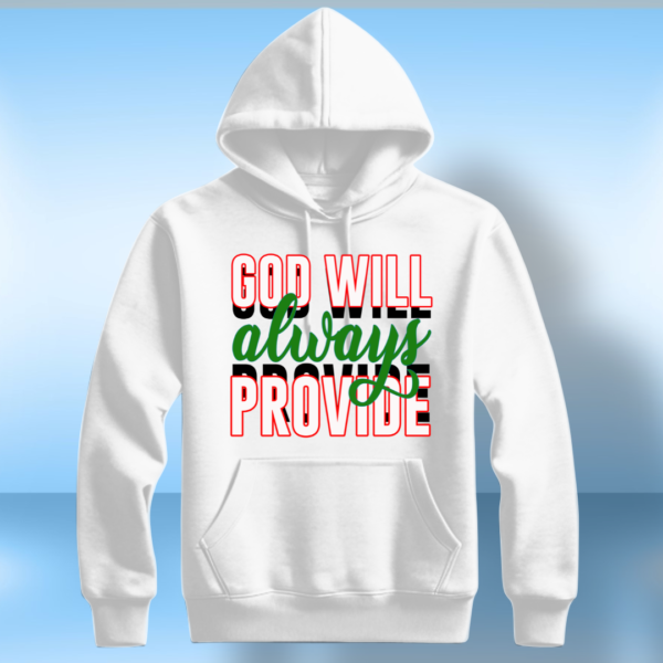 God Will Always Provide T-Shirt - Image 6