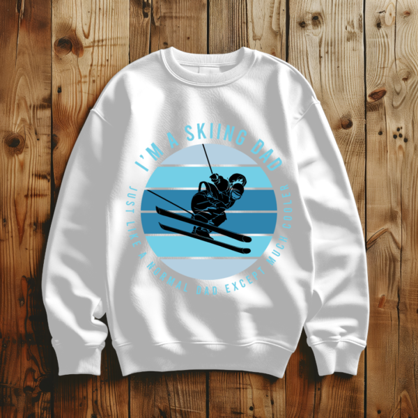 Im skiing dad T-shirt - Image 6