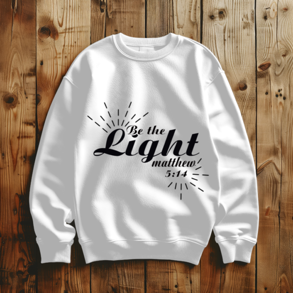 Be The Light Matthew 5:14 T-Shirt - Image 2