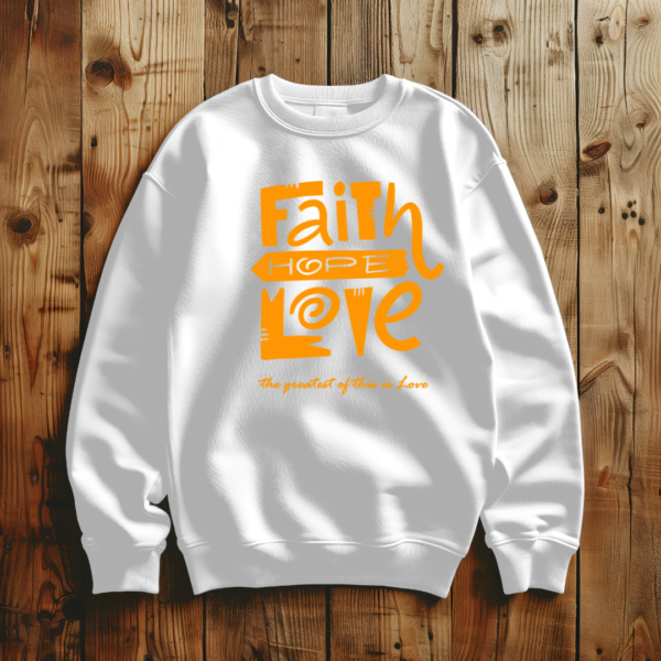 Faith Hope Love T-Shirt - Image 5