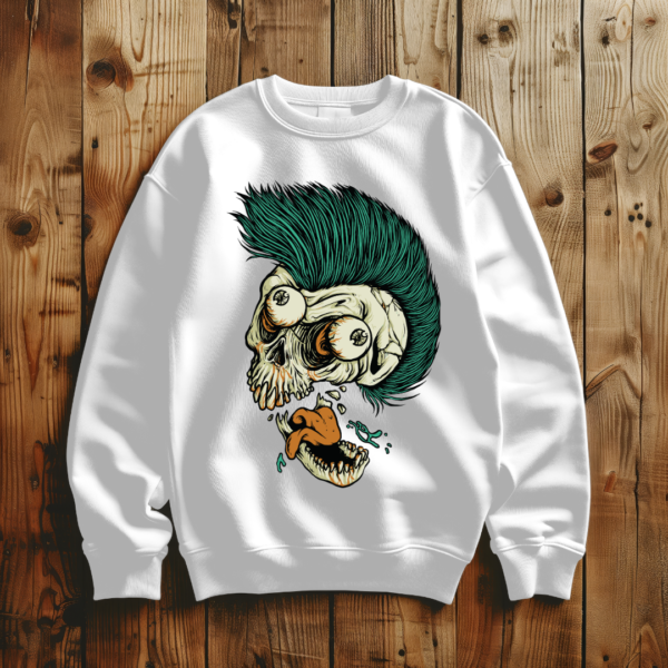 Laughing skull T-shirt - Image 5