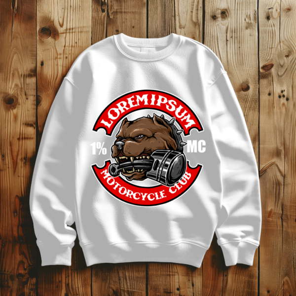 Loremipsum motorcycle club T-shirt - Image 5