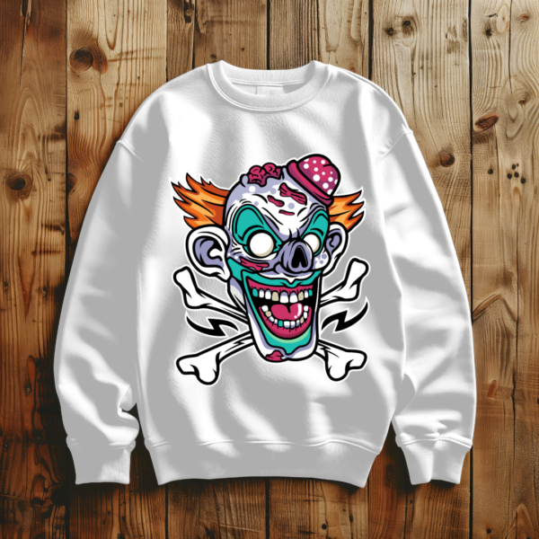 Skull Clown T-shirt - Image 6