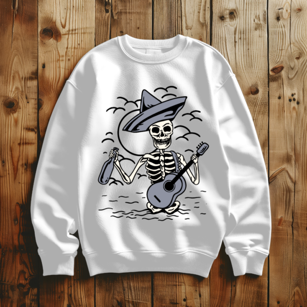 Guitarist Skeleton T-shirt - Image 6