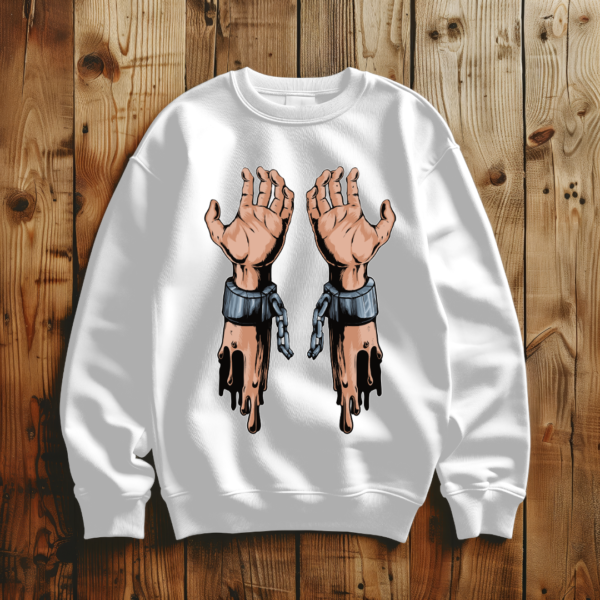 Hand cuffed T-shirt - Image 6