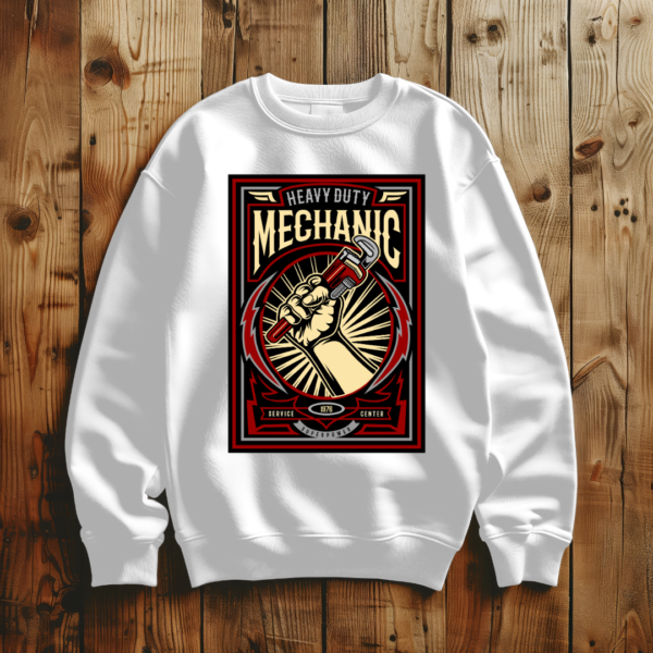 Heavy duty mechanic T-shirt - Image 5