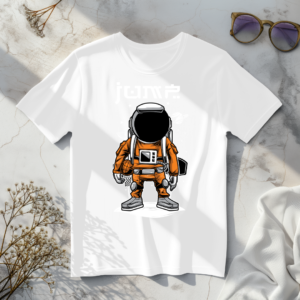 Jump Astronaut White t-shirt