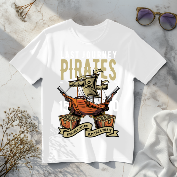 Last journey pirates T-shirt - Image 6