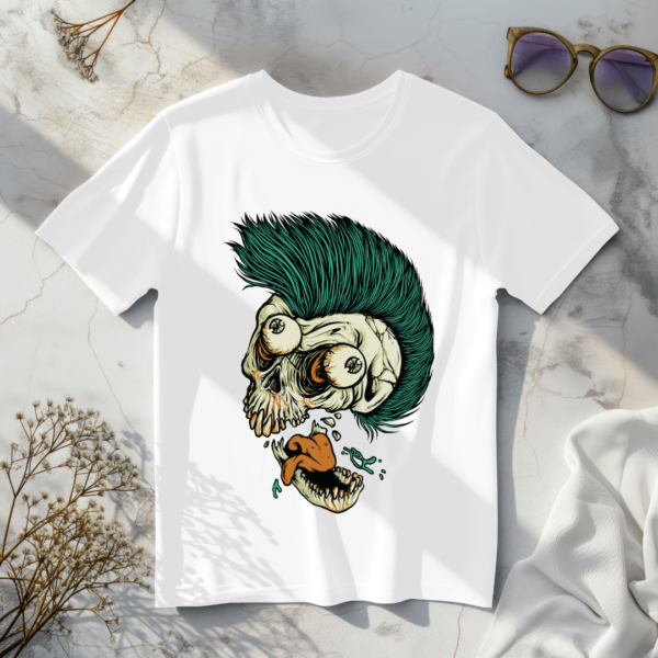 Laughing skull T-shirt - Image 6