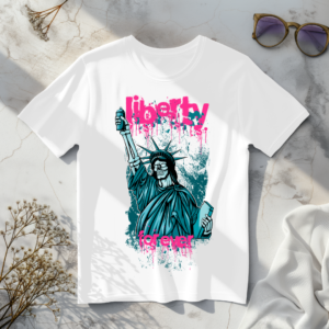 Liberty forever white t-shirt