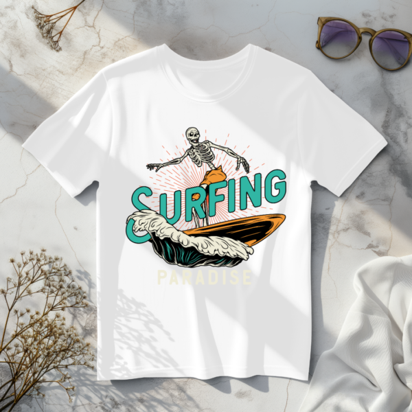 Surfing paradise T-shirt - Image 6