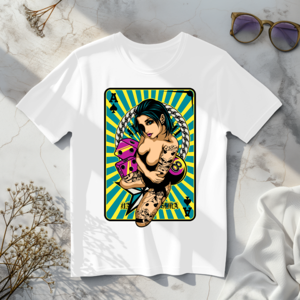 Tattoed Girl White t-shirt