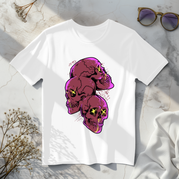 Three Skulls T-Shirt - Image 4