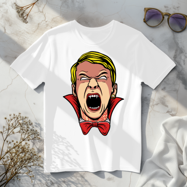 Vampire Screaming T-Shirt - Image 4