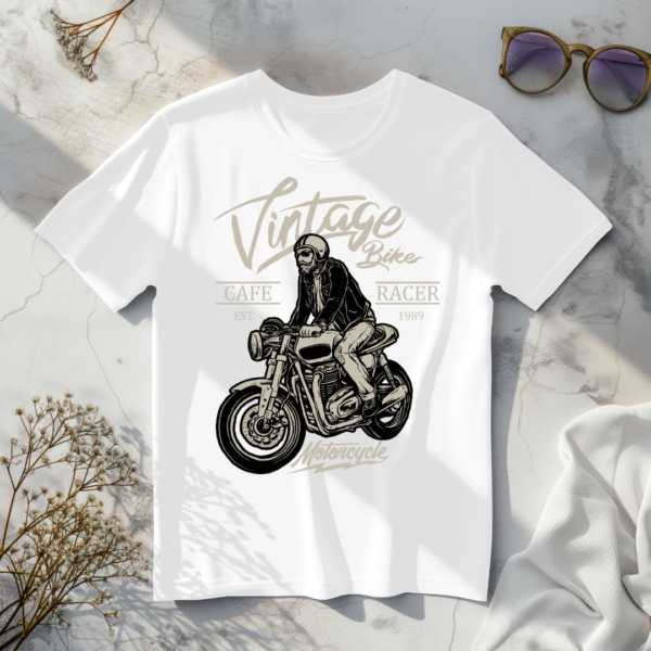 Vintage Bikes T-Shirt - Image 4