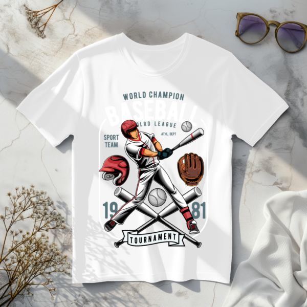 World Champion Baseball T-Shirt - Image 4