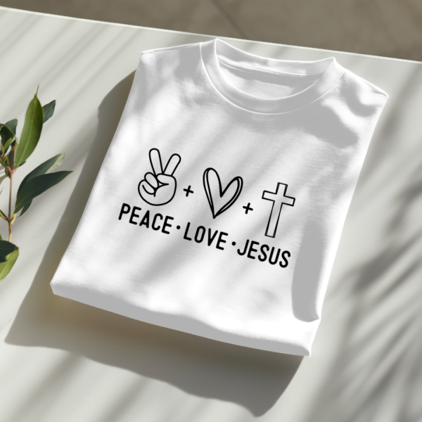 Peace Love Jesus - Image 2